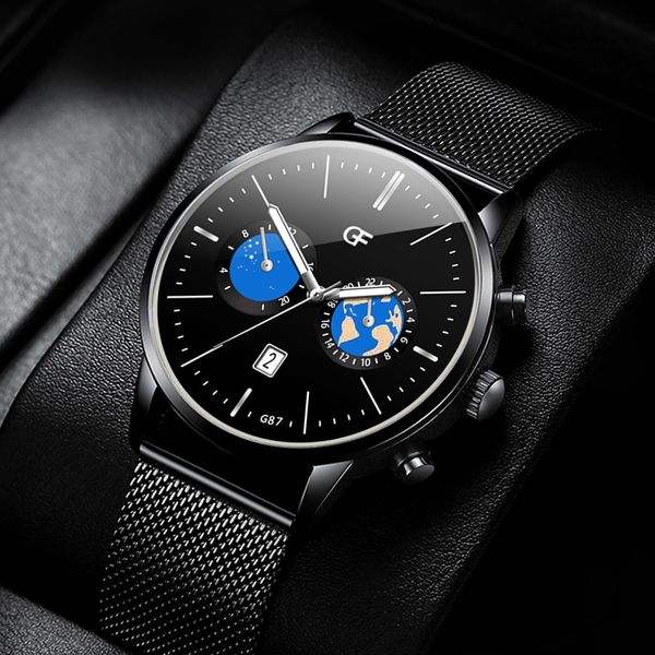 high-end simple calendar men's watches watch quartz stainless steel watch relogio masculino 2019 zegarek meski wristwatch mens, Slivery;brown
high-end simple calendar men's watches watch quartz stainless steel watch relogio masculino 2019 zegarek meski wristwatch mens, Slivery;brown