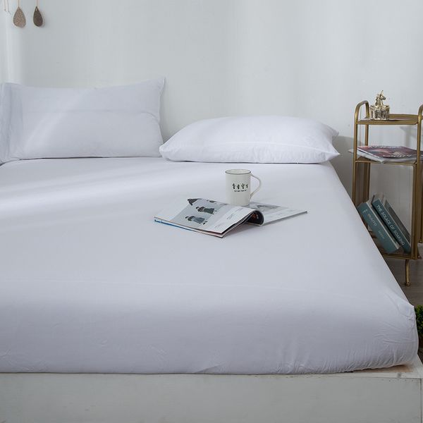 solid color air-permeable bed pad waterproof bed fitted sheet mattress cover with elastic mattress protector cover
solid color air-permeable bed pad waterproof bed fitted sheet mattress cover with elastic mattress protector cover