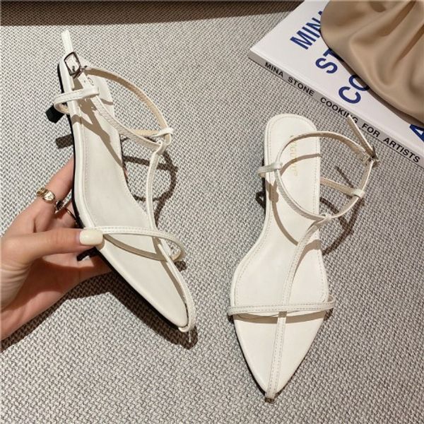 all-match 2020 summer low sandals woman leather comfort shoes for women buckle strap women's heels suit female beige ladies, Black
all-match 2020 summer low sandals woman leather comfort shoes for women buckle strap women's heels suit female beige ladies, Black