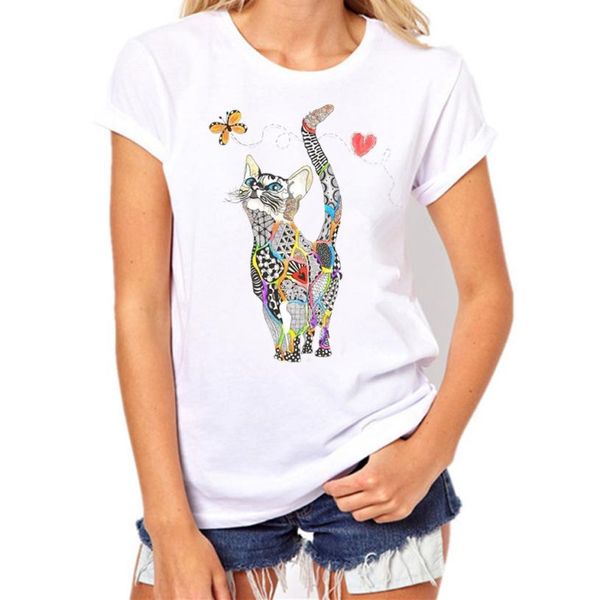 new women plus size printing tees shirt short sleeve t shirt dropshipping 40#, White
new women plus size printing tees shirt short sleeve t shirt dropshipping 40#, White