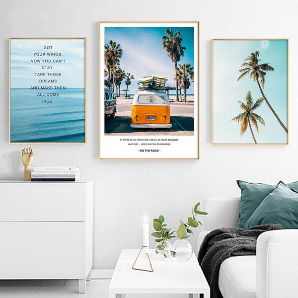 modern landscape poster tropical sea palm tree bus wall art inspirational canvas painting picture living room home decoration
modern landscape poster tropical sea palm tree bus wall art inspirational canvas painting picture living room home decoration