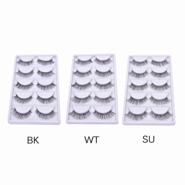 5 pairs reusable thick long black false eyelashes handmade makeup eye lashes tool nautral lash extension new
5 pairs reusable thick long black false eyelashes handmade makeup eye lashes tool nautral lash extension new