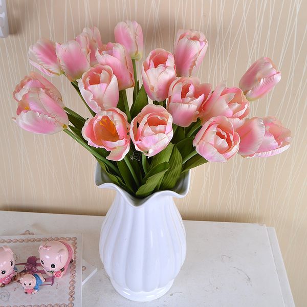 20pcs/lot simulation tulips artificial silk flowers for wedding decoration farmhouse home decoration accessories fake flowers diy wreath
20pcs/lot simulation tulips artificial silk flowers for wedding decoration farmhouse home decoration accessories fake flowers diy wreath