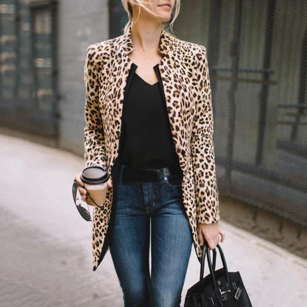 women jackets fall women fashion leopard printed winter warm wide female jackets wind coat cardigan long cardigan coat, Black;brown
women jackets fall women fashion leopard printed winter warm wide female jackets wind coat cardigan long cardigan coat, Black;brown