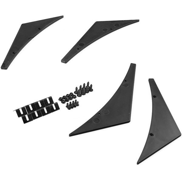 4pcs/set car modified parts universal splitter front bumper diffuser accessories car decoration exterior body kit
4pcs/set car modified parts universal splitter front bumper diffuser accessories car decoration exterior body kit