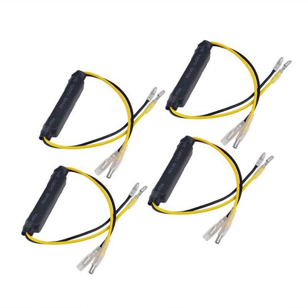 4 pcs12vled lamp canceller fog lamp resistor motorcycle turn signal light flasher adapter indicator fix error decoder resistors
4 pcs12vled lamp canceller fog lamp resistor motorcycle turn signal light flasher adapter indicator fix error decoder resistors