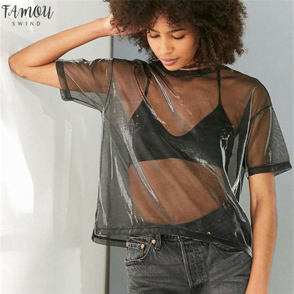 женская мода футболка с коротким рукавом o шеи чистая пряжа perspective see through sexy тенниска casual ночной клуб solid танца clubwear t, White
женская мода футболка с коротким рукавом o шеи чистая пряжа perspective see through sexy тенниска casual ночной клуб solid танца clubwear t, White