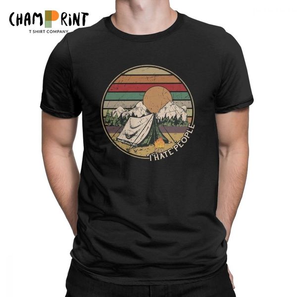 love camping i hate people vintage funny t shirts for men camping hiking short sleeve gift tees cotton crew neck t-shirt y19072201, White;black
love camping i hate people vintage funny t shirts for men camping hiking short sleeve gift tees cotton crew neck t-shirt y19072201, White;black