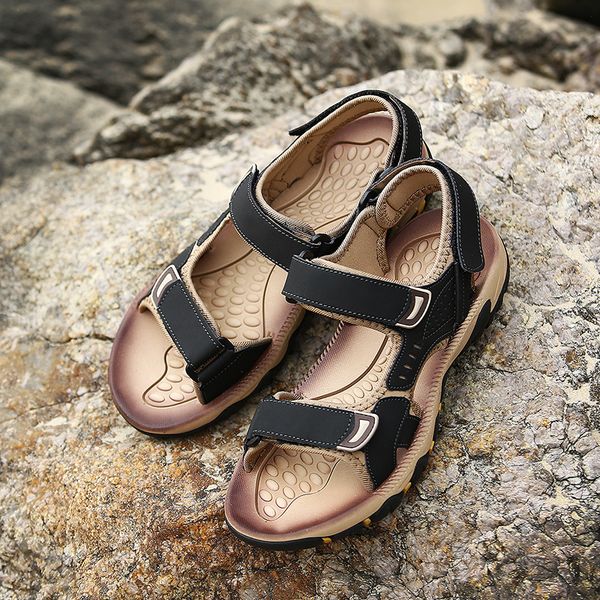 sandals men summer ourdoor casual shoes krasovki breathable male beach tenis masculino sandalias hombre, Black
sandals men summer ourdoor casual shoes krasovki breathable male beach tenis masculino sandalias hombre, Black
