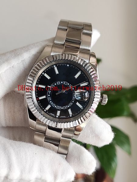3 colors luxury selling folding mechanical 42mm sky-dweller gmt workin 326934 316l steel asia 2813 movement automatic mens watch, Slivery;brown
3 colors luxury selling folding mechanical 42mm sky-dweller gmt workin 326934 316l steel asia 2813 movement automatic mens watch, Slivery;brown