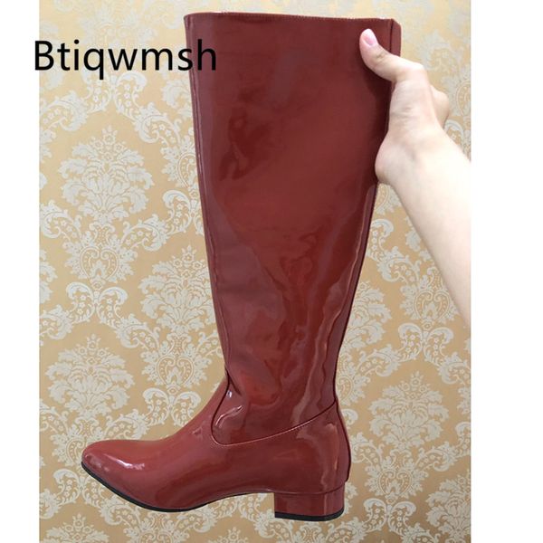 2020 red knee high boots women pointed toe patchwork low heel boots ladies fashion knight, Black
2020 red knee high boots women pointed toe patchwork low heel boots ladies fashion knight, Black
