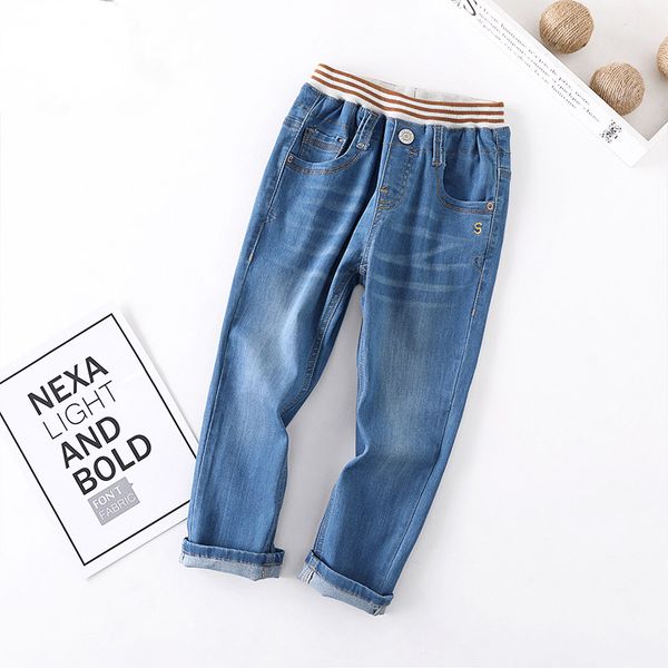 2019 spring autumn full length elastic blue boys casual jeans 4t-12t big pocket leisure children's pants
2019 spring autumn full length elastic blue boys casual jeans 4t-12t big pocket leisure children's pants
