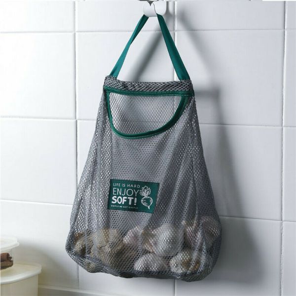 foldable hanging storage pocket breathable reusable mesh bag kitchen folding garlic onion vegetable sorting bag organizer
foldable hanging storage pocket breathable reusable mesh bag kitchen folding garlic onion vegetable sorting bag organizer