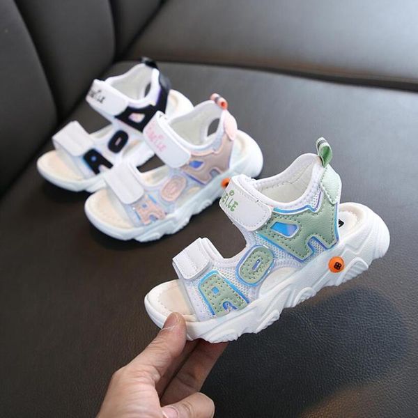 summer baby girls boys sandals 2020 children beach sandals soft bottom hook loop infant shoes kids outdoor anti-collision shoes, Black;red 
summer baby girls boys sandals 2020 children beach sandals soft bottom hook loop infant shoes kids outdoor anti-collision shoes, Black;red