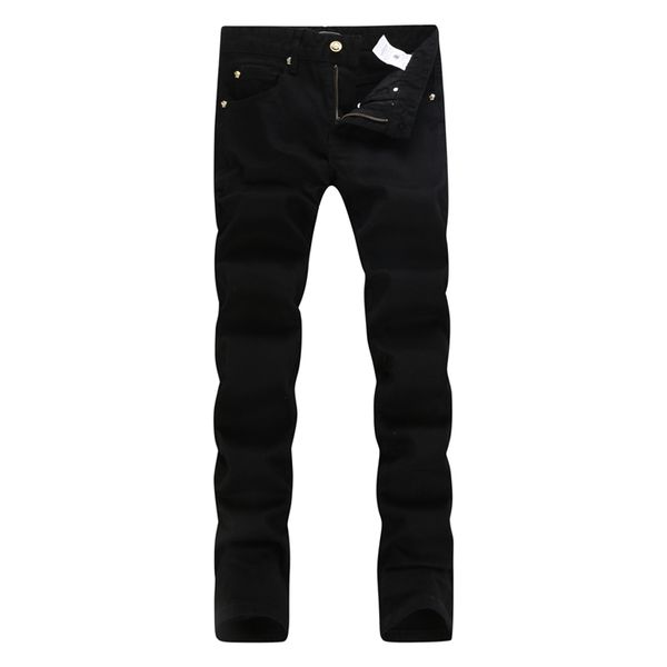 2020 new arrival men designer jeans denim embroidery pants fashion, Blue