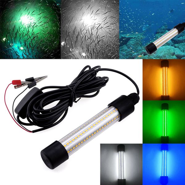 12v 1200 lumens led submersible fishing light underwater fish finder night boat outdoor lighting white warm green blue lamp
12v 1200 lumens led submersible fishing light underwater fish finder night boat outdoor lighting white warm green blue lamp