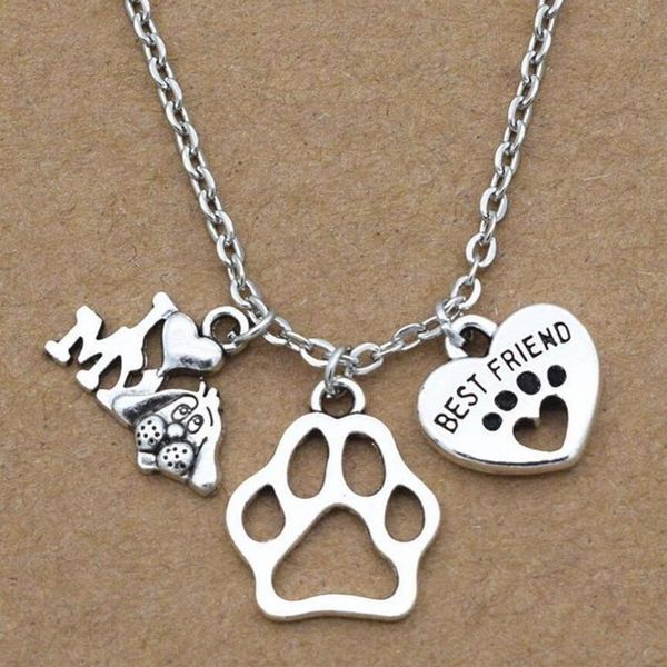 горячие продажи древнего серебра, я люблю своих собаклог paw printbest друг сердце шарм ожерелье мужчины и женщины ювелирные изделия подарок, Silver
горячие продажи древнего серебра, я люблю своих собаклог paw printbest друг сердце шарм ожерелье мужчины и женщины ювелирные изделия подарок, Silver
