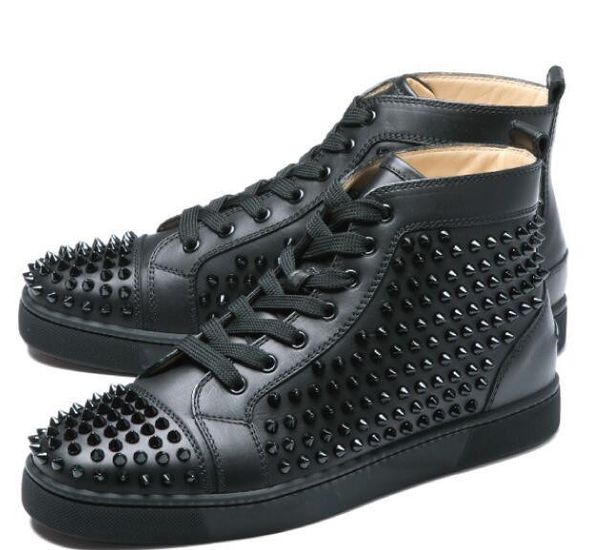 r luxury red bottoms shoes men women red bottoms heels fashion spikes studded spikes flats sneakers red bottom shoes, Black
r luxury red bottoms shoes men women red bottoms heels fashion spikes studded spikes flats sneakers red bottom shoes, Black
