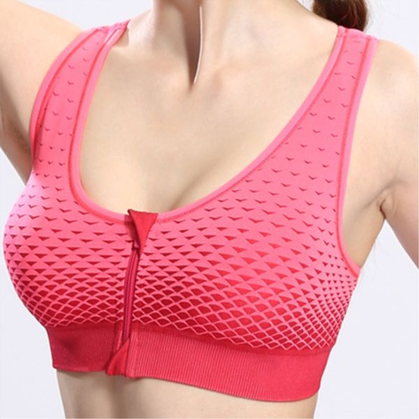 sport women zipper push up sports bras vest underwear shockproof breathable gym fitness athletic running yoga bh sport, White;black
sport women zipper push up sports bras vest underwear shockproof breathable gym fitness athletic running yoga bh sport, White;black