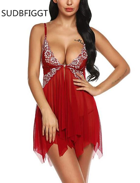 women lingerie erotic open dress ladies lace full slips, Black;red 
women lingerie erotic open dress ladies lace full slips, Black;red