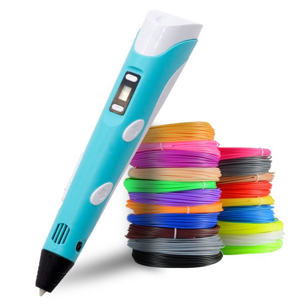 3d printing pen 2nd generation led display screen 3d drawing printer pen 9m pla filament for kid child education toy
3d printing pen 2nd generation led display screen 3d drawing printer pen 9m pla filament for kid child education toy