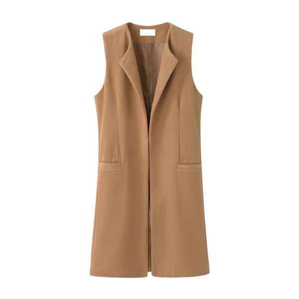 women's vests women autumn spring long vest waistcoat lady office wear coat casual sleeveless plus size, Black;white
women's vests women autumn spring long vest waistcoat lady office wear coat casual sleeveless plus size, Black;white