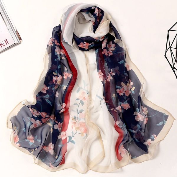 girl rural style silk scarf female thin section soft transparent simulation silk wild two-color flower wraps female 2020 spring, Blue;gray
girl rural style silk scarf female thin section soft transparent simulation silk wild two-color flower wraps female 2020 spring, Blue;gray