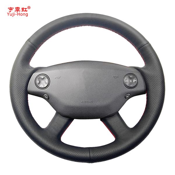 yuji-hong black artificial leather car steering wheel covers case for s350 s-class 2006-2008 - cover
yuji-hong black artificial leather car steering wheel covers case for s350 s-class 2006-2008 - cover