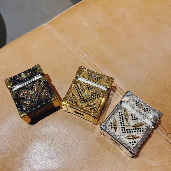 one piece fashion luxury tpu case for airpods protective cover diamond square box designer anti lost earphone case protector pouch
one piece fashion luxury tpu case for airpods protective cover diamond square box designer anti lost earphone case protector pouch
