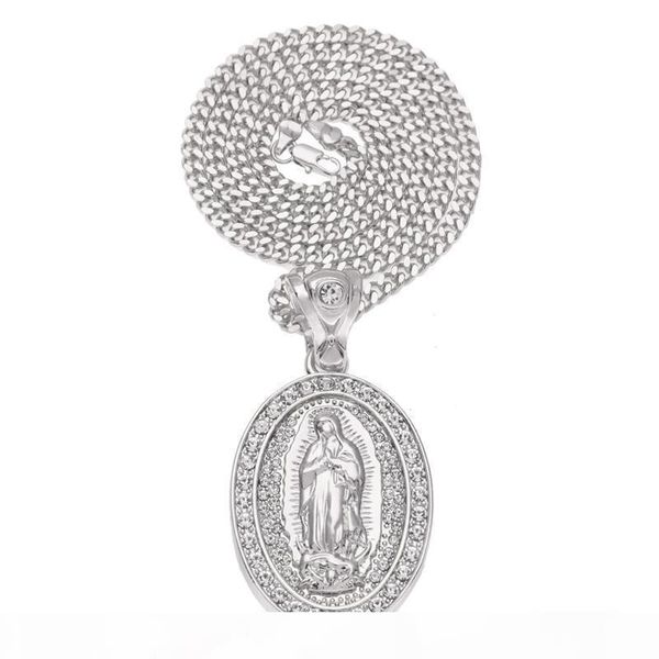 authentic hiphop santa maria pendant necklaces for mens oval charm gold plated full diamond hip hop jewelry hipping, Silver
authentic hiphop santa maria pendant necklaces for mens oval charm gold plated full diamond hip hop jewelry hipping, Silver