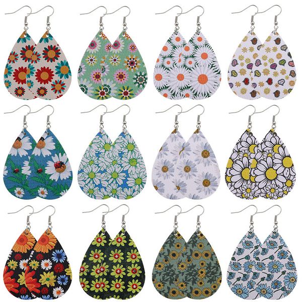 2020 fashion waterdrop shape colorful flowers print pu leather earrings design teardrop earrings for women girls jewelry wholesale, Silver
2020 fashion waterdrop shape colorful flowers print pu leather earrings design teardrop earrings for women girls jewelry wholesale, Silver