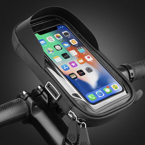 waterproof bike bicycle phone mount bag case motorcycle handlebar phone holder stand for 4.5-6.4 inch mobile cell phones
waterproof bike bicycle phone mount bag case motorcycle handlebar phone holder stand for 4.5-6.4 inch mobile cell phones