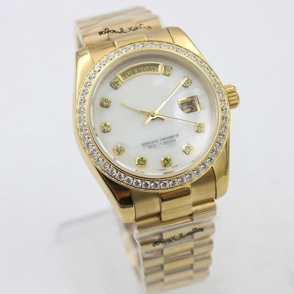 2020 men 36mm automatic mechanical watch no battery sweeping movement stainless steel clock date week model watches ing, Slivery;brown
2020 men 36mm automatic mechanical watch no battery sweeping movement stainless steel clock date week model watches ing, Slivery;brown