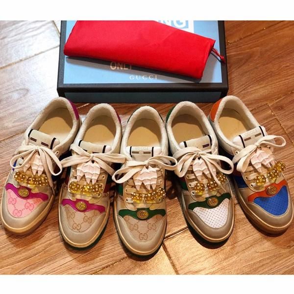 screener leather sneaker luxury mens vintage low web sneaker classic green and red stripe leather casual shoes designer womens trainers, Black;brown
screener leather sneaker luxury mens vintage low web sneaker classic green and red stripe leather casual shoes designer womens trainers, Black;brown