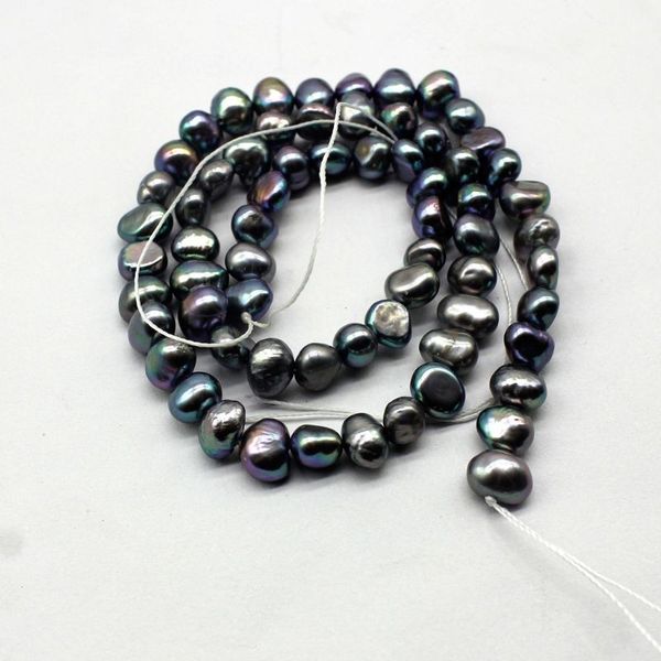javrick freshwater cultured pearl beads jewelry making natural stone 6-7mm, Silver
javrick freshwater cultured pearl beads jewelry making natural stone 6-7mm, Silver
