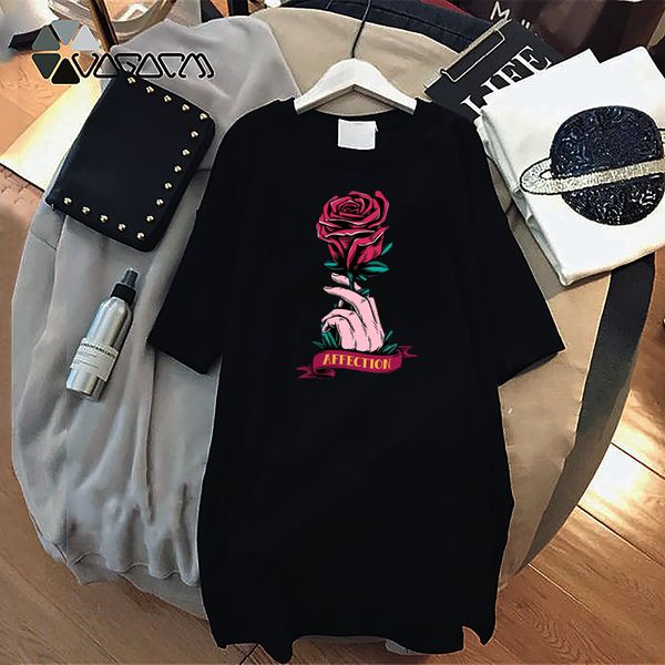 2020 flower print women summer dress short sleeve casual loose plus size dresses fashion female street short black white dress, Black;gray
2020 flower print women summer dress short sleeve casual loose plus size dresses fashion female street short black white dress, Black;gray