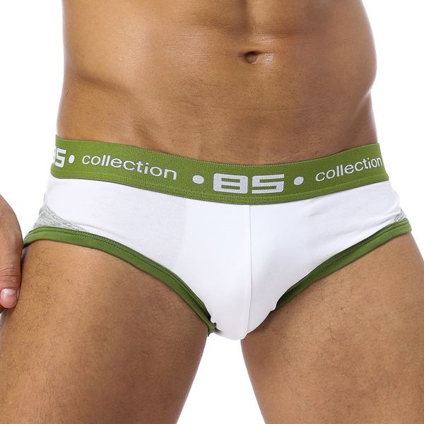 85 brand men underwear men briefs breathable mens slip cueca male panties underpants briefs 4 colors b105, Black;white
85 brand men underwear men briefs breathable mens slip cueca male panties underpants briefs 4 colors b105, Black;white
