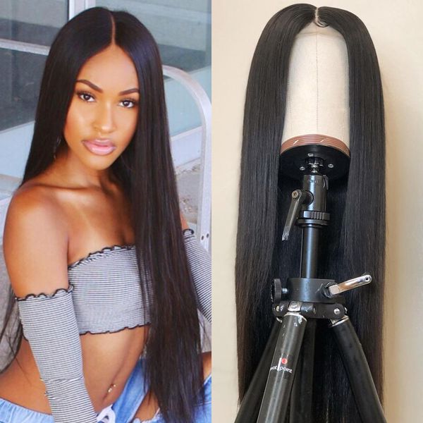 lace front human hair wigs human hair line brazilian straight long lace frontal wig with baby hair remy for women, Black
lace front human hair wigs human hair line brazilian straight long lace frontal wig with baby hair remy for women, Black
