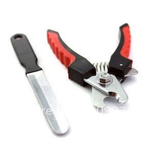 10pcs pet grooming nail clippers scissors trimmer kit with nail file set