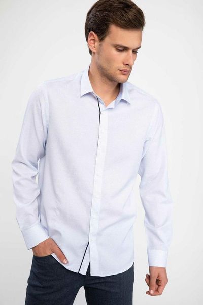 defacto men fashion formal white shirt casual woven long sleeve shirt office business wear new-j9744az19sp, White;black
defacto men fashion formal white shirt casual woven long sleeve shirt office business wear new-j9744az19sp, White;black