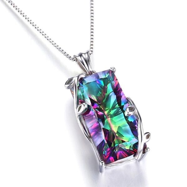 multicolor gemstones diamond pendant necklaces for women femme white gold silver 925 choker chain crystal jewelry bijoux bague
multicolor gemstones diamond pendant necklaces for women femme white gold silver 925 choker chain crystal jewelry bijoux bague