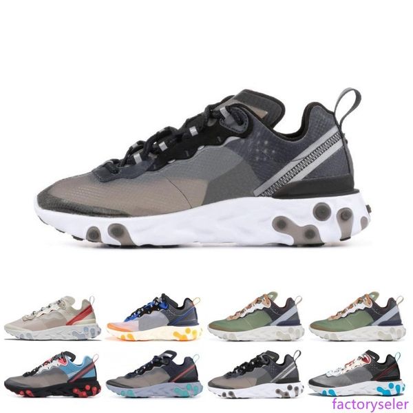 new epic react element 87 undercover men women running shoes green black designer sneakers sports mens presto trainers chausseures size36-45
new epic react element 87 undercover men women running shoes green black designer sneakers sports mens presto trainers chausseures size36-45