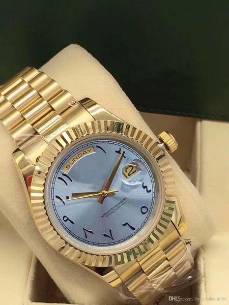 Daydate, President of new luxury AAA brand Daydate men's watch Arabic digital blue dial automatic mechanical movement stainless steel m
Daydate, President of new luxury AAA brand Daydate men's watch Arabic digital blue dial automatic mechanical movement stainless steel m