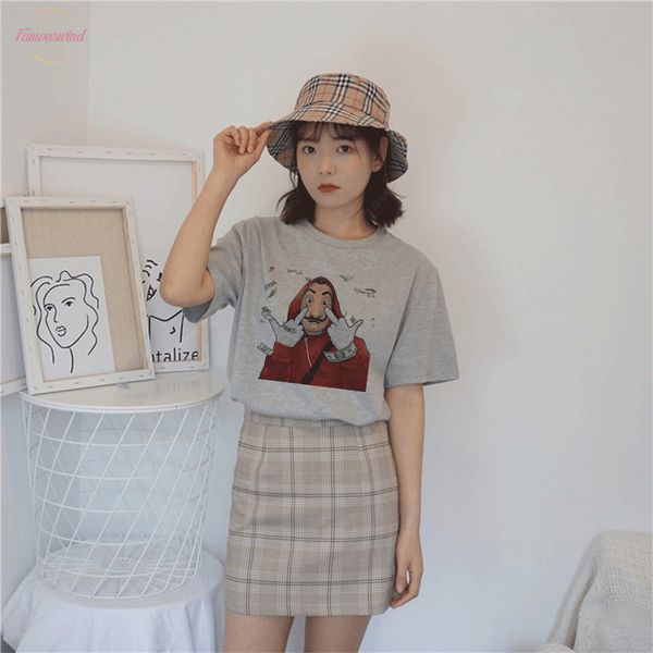 2020 gray money bad guy tshirt house of paper la casa de papel t shirt vogue casual dali mask casa gothic t, White
2020 gray money bad guy tshirt house of paper la casa de papel t shirt vogue casual dali mask casa gothic t, White