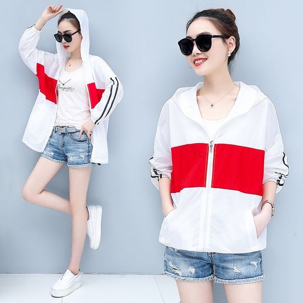 women's hoodies & sweatshirts thin sun- clothing female long korean version of the loose hooded anti-ultraviolet sunshade beach sun-pro, Black
women's hoodies & sweatshirts thin sun- clothing female long korean version of the loose hooded anti-ultraviolet sunshade beach sun-pro, Black