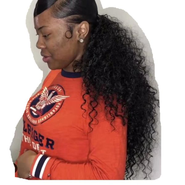 kinky curly pony tail hair extension jet afro puff long human hair ponytail hairpiece black women pony tail hairstyle 100g-160g
kinky curly pony tail hair extension jet afro puff long human hair ponytail hairpiece black women pony tail hairstyle 100g-160g