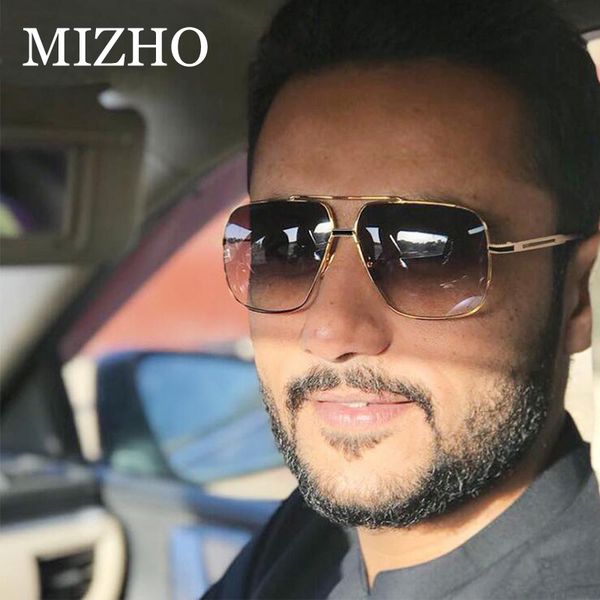 mizho fashion retro cool brand black men sunglasses polarized big mirror lens male shield sun glasses driving, White;black
mizho fashion retro cool brand black men sunglasses polarized big mirror lens male shield sun glasses driving, White;black