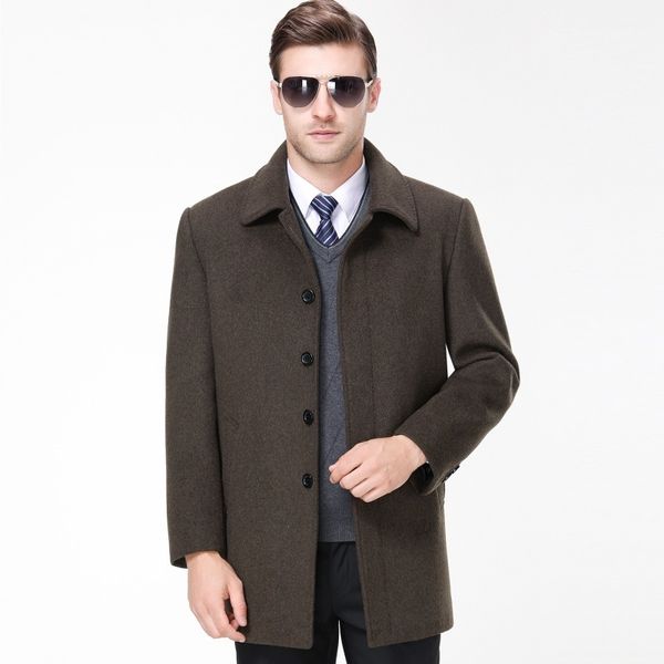 new arrival men fashion velvet wool overcoat casual turn-down collar single breasted thick coat plus size 5xl, Black
new arrival men fashion velvet wool overcoat casual turn-down collar single breasted thick coat plus size 5xl, Black