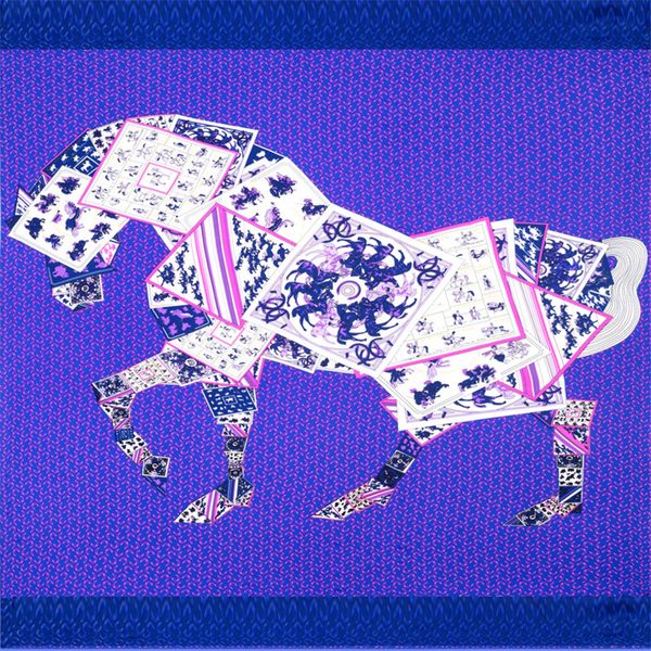 fashion- designer womans brand scarf 100% silk scarves classic printing design womans scarves size 90x90cm for women s-444b, Blue;gray
fashion- designer womans brand scarf 100% silk scarves classic printing design womans scarves size 90x90cm for women s-444b, Blue;gray