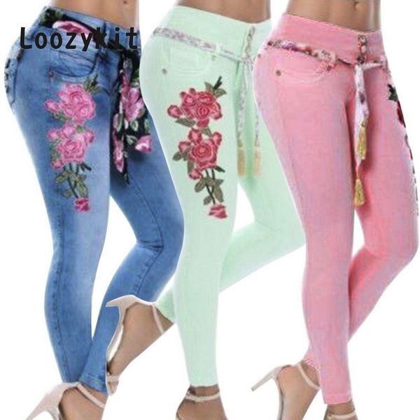 loozykit 5xl embroidery flower elastic skinny jeans casual stretch elastic high waist pencil pants plus size vaqueros mujer, Blue
loozykit 5xl embroidery flower elastic skinny jeans casual stretch elastic high waist pencil pants plus size vaqueros mujer, Blue